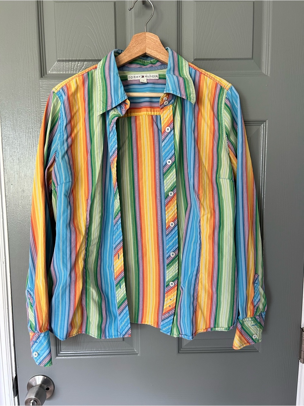 Tommy Hilfiger Striped Button-Down Shirt